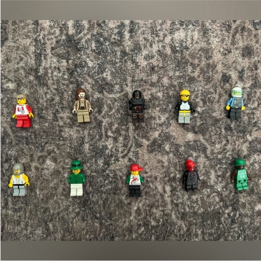 Lego Multicolor Miniature Figurine Collection
